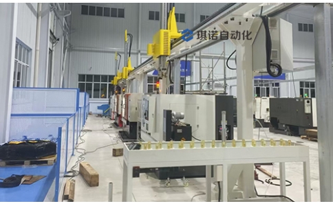 桁架機械手~數控車床緊固件自動化上下料